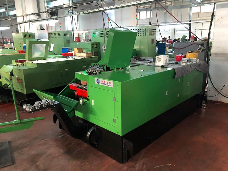 6 Die And 6 Below Nut Former Cold Forging Machine